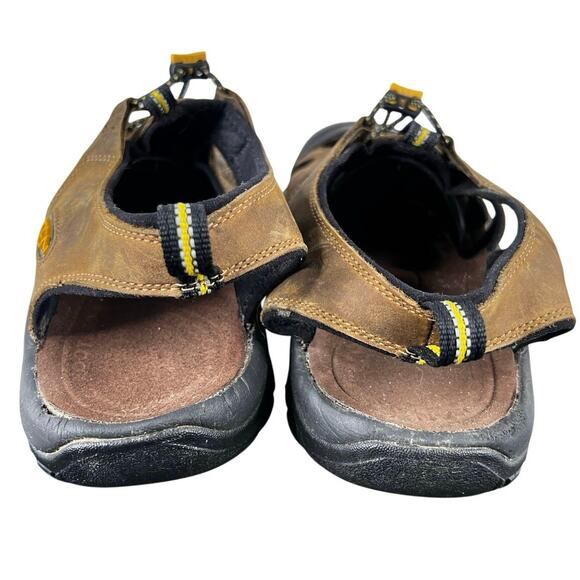 Keen Men’s Newport H2 Brown Leather Trail Hiking Sandal Size US 11 - Picture 8 of 10